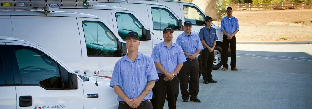 KIC Refrigeration crew ready for Mini Split Repair jobs across East Buffalo